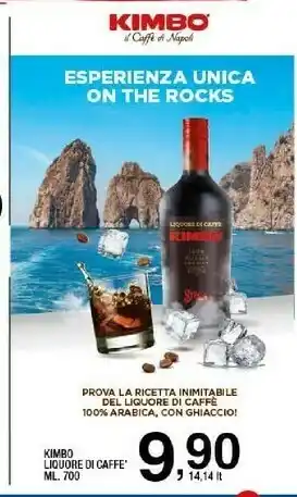Sigma Kimbo Liquore offerta