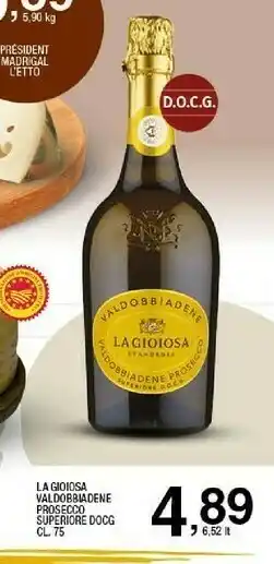 Sigma Prèsident Prosecco offerta