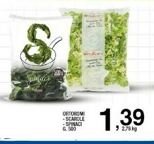 Sigma Ortoromi Spinaci offerta