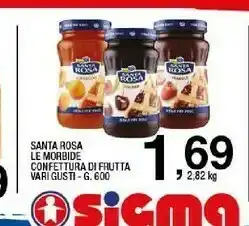 Sigma Santa rosa Marmellata offerta