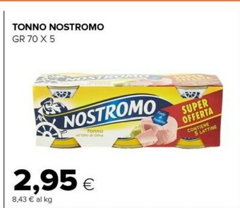 Tigre Nostromo Tonno offerta