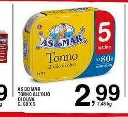Sigma Asdomar Tonno offerta