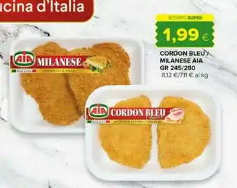 Tigre Aia Cordon bleu offerta