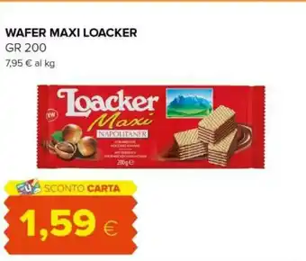Tigre Loacker Wafer offerta