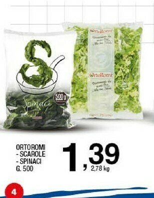 Sigma Ortoromi Spinaci offerta