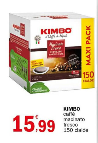 KIMBO caffè macinato fresco 150 cialde