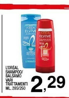 Sigma L'Oreal Shampoo offerta