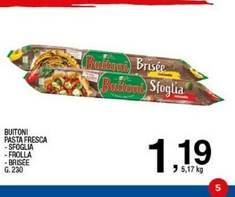 Sigma Buitoni Pasta sfoglia offerta