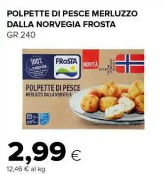 Tigre Frosta Filetti di merluzzo offerta