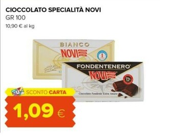 Tigre Novi Cioccolato offerta
