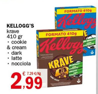 Crai KELLOGG'S krave 410 gr offerta