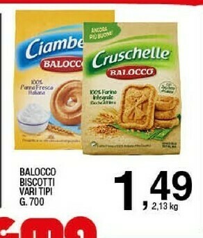 Sigma Balocco Biscotti offerta