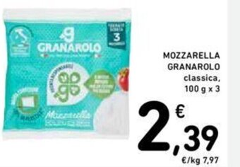 Conad MOZZARELLA GRANAROLO classica, 100 g x 3 offerta