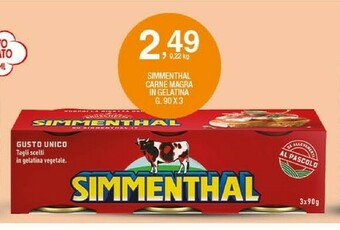 Sigma Simmenthal Carne in scatola offerta