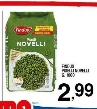 Sigma Findus Piselli offerta