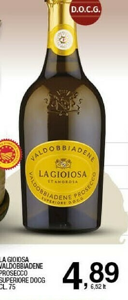 Sigma La Gioiosa Prosecco offerta