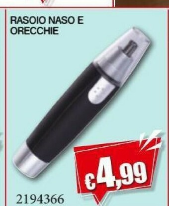 Satur Rasoio Naso E Orecchie offerta