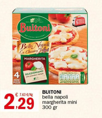 BUITONI bella napoli margherita mini 300 gr