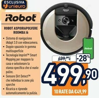 Unieuro Roomba Aspirapolvere offerta