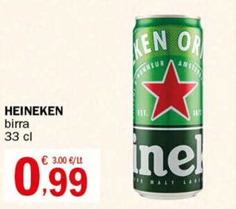 HEINEKEN birra 33 cl