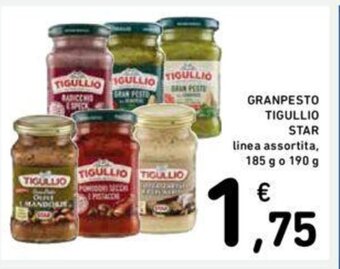 Conad GRANPESTO TIGULLIO STAR 185 g o 190 g offerta