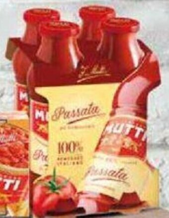 Conad PASSATA DI POMODORO MUTTI 400 g x 4 offerta