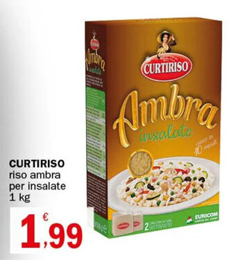 CURTIRISO riso ambra per insalate 1 kg