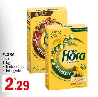 Crai FLORA riso 1 kg offerta