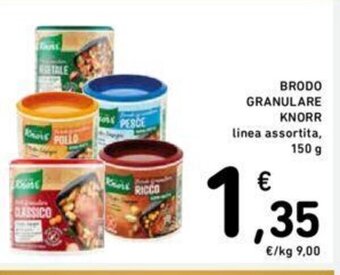 Conad BRODO GRANULARE KNORR 150 g offerta