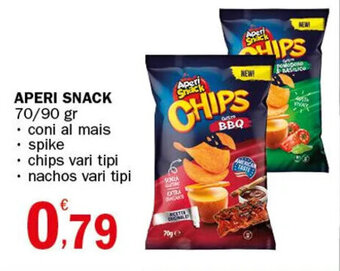 Crai APERI SNACK 70/90 gr offerta