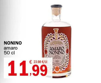 Crai NONINO amaro 50 cl offerta