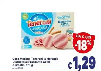 A&O Casa Modena Prosciutto cotto offerta
