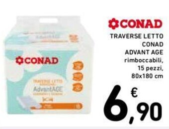 Conad CONAD TRAVERSE LETTO CONAD ADVANT AGE 80 x 180 cm offerta