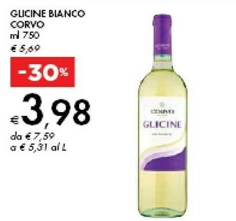 Bennet Corvo Glicine Bianco offerta