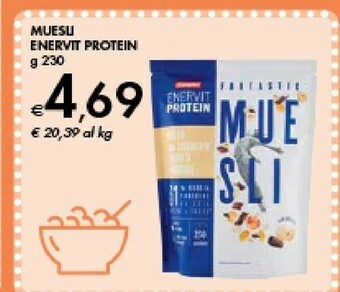 Bennet Enervit Muesli 230 G(ml) offerta