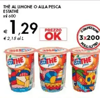 Bennet Ferrero Estathé The Al Limone O Alla Pesca offerta
