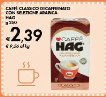Bennet Hag Caffè Classico Decaffeinato Con Selezione Arabica offerta