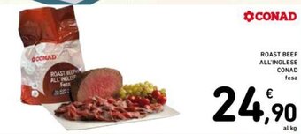 Conad ROAST BEEF ALL'INGLESE CONAD fesa offerta