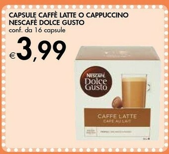 Bennet Nescafé Dolce Gusto Incarom Latte Capsule Caffè 16 Pezzo(i) offerta