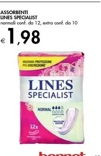 Bennet Lines Assorbenti Specialist offerta