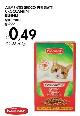 Bennet Alimento Secco Per Gatti Croccantini offerta