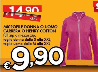 Bennet Carrera Micropile Donna offerta