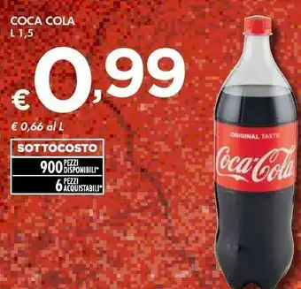 Bennet Coca-Cola Coca Cola 1.5L 1500ml offerta