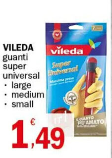 Crai VILEDA guanti super universal offerta