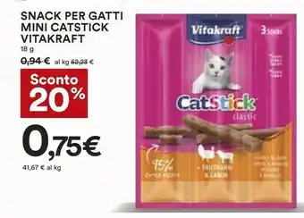 Coop Vitakraft Cibo per gatti offerta