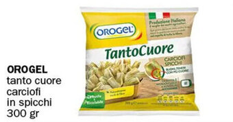 Crai OROGEL tanto cuore carciofi in spicchi 300 gr offerta