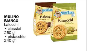 Crai MULINO BIANCO baiocchi classici 260 gr offerta