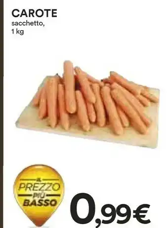 Coop Coop Carote Sacchetto offerta