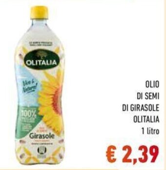 Conad OLIO DI SEMI DI GIRASOLE OLITALIA 1 litro offerta