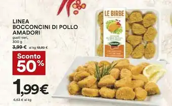 Coop Amadori Crocchette di pollo offerta